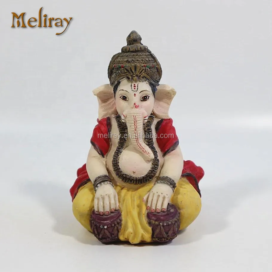 Small Size Thai Buddha Statue Amitabha Buddha Arts Sculpture Polyresin