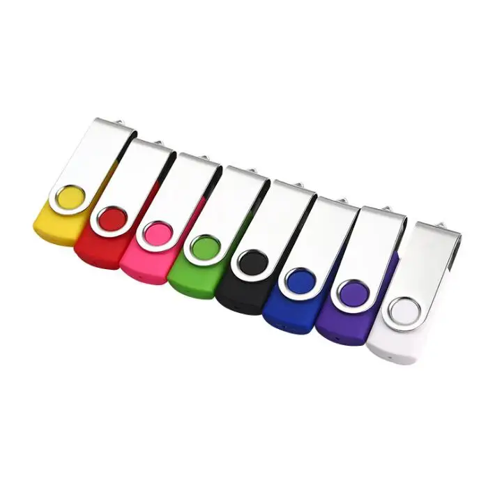 Colorful metal and plastic swivel 2GB 4GB 8GB 16GB usb flash stick for pormo gifts - ANKUX.COM
