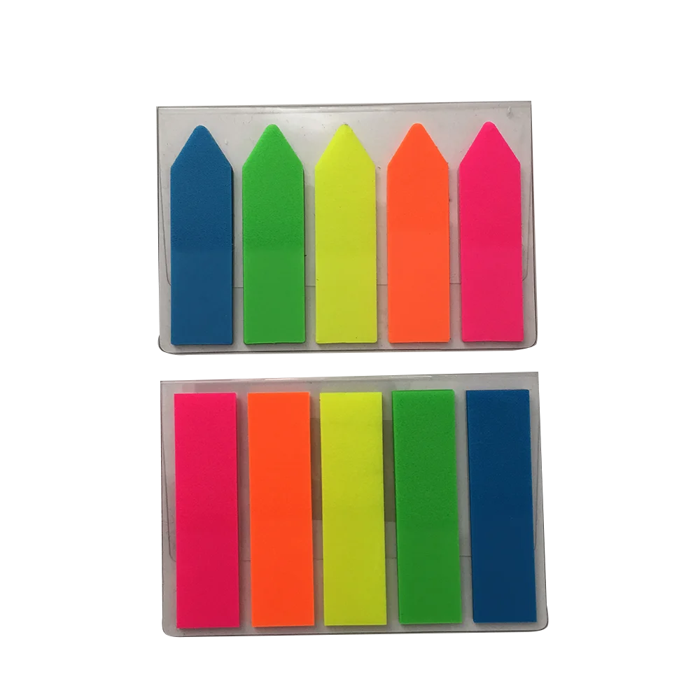3 x Value Film Index Tab Neon Multi-Colour