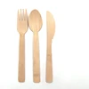 2018 Disposable organic bamboo knife fork and spoon set