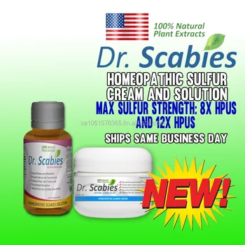 Dr. Scabies Over The Counter Treatment Natural Scabies Cream Scabies ...