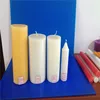 decorated candles/Wholesale White Pillar Candles /white household candles for decoration