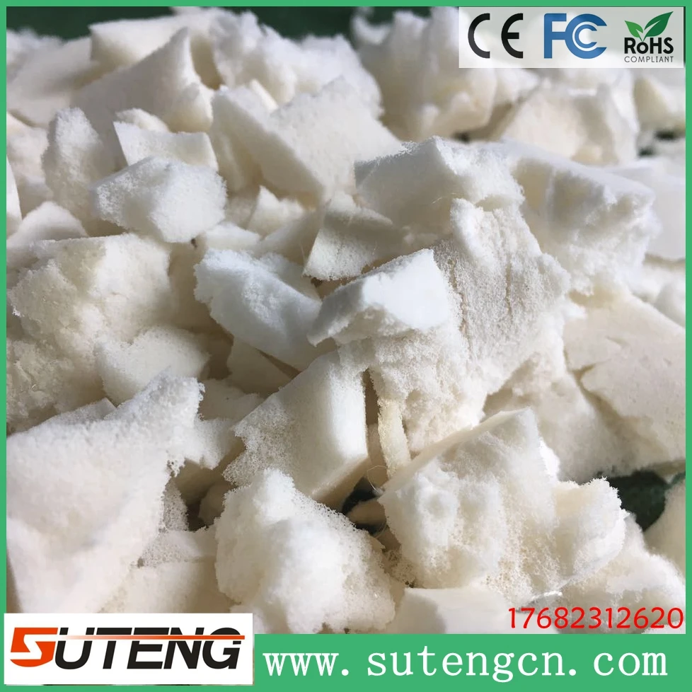 High Quality Pure Color Shredded Latex Foam For Sale Environmentally Buy High Quality Shredded