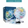 Illuminated World Globe for Kids With AR function, Built in LED for Illuminated Night View