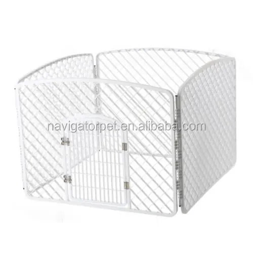 4panel Plastic Pet Playpen With Door Buy Plastic Pet Playpen,Plastic