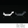 vertical blinds accessory metal bracket and curved bracket components vertical blinds accessory vertical blinds part