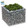 Outdoor Gabion Basket Single Wheelie Bin Surround Shed Storage Steel