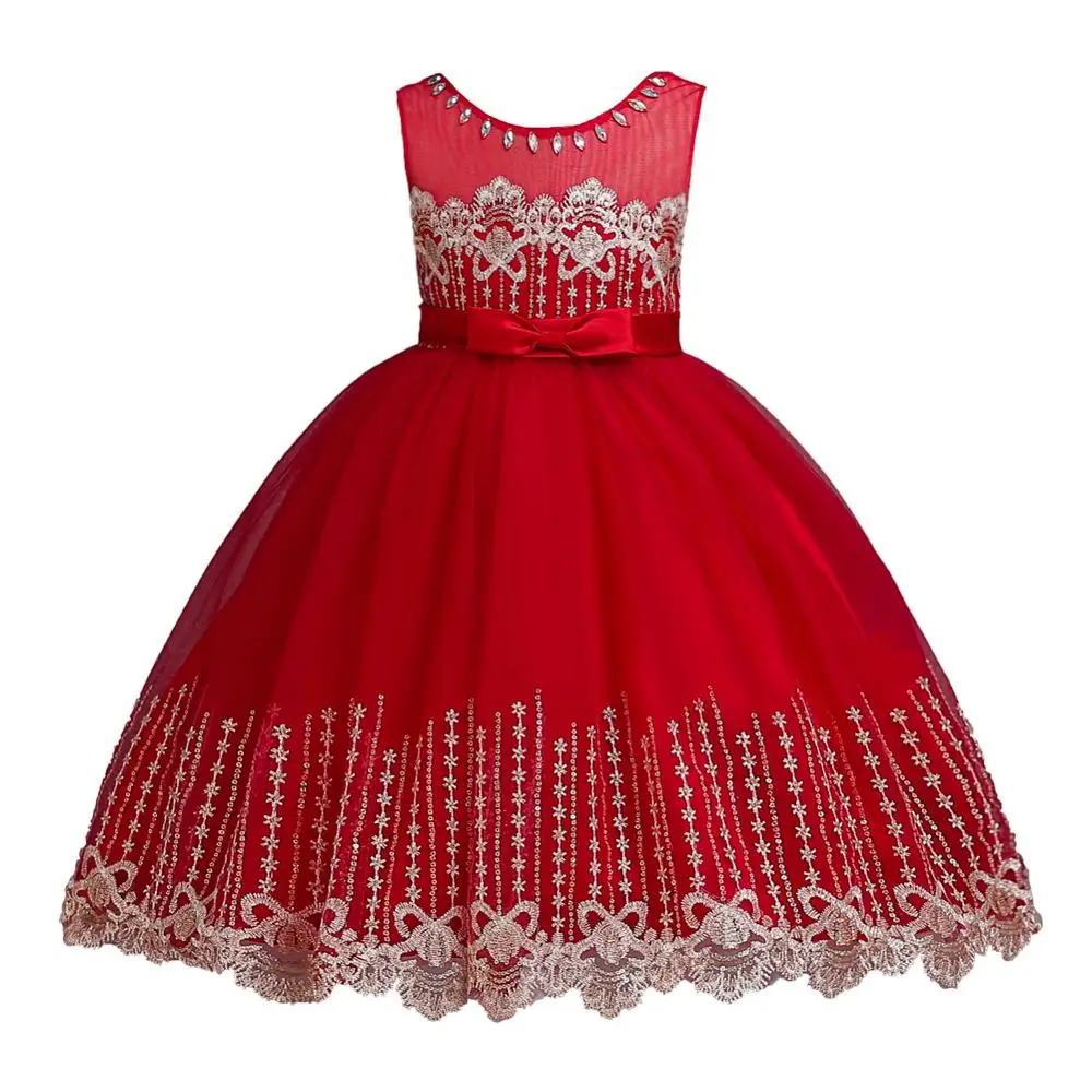 princesa com vestido vermelho