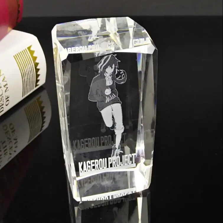 Custom Picture Cartoon Shining K9 Blank Crystal Cubes For 3d Laser Engraving Glass Block Cubes