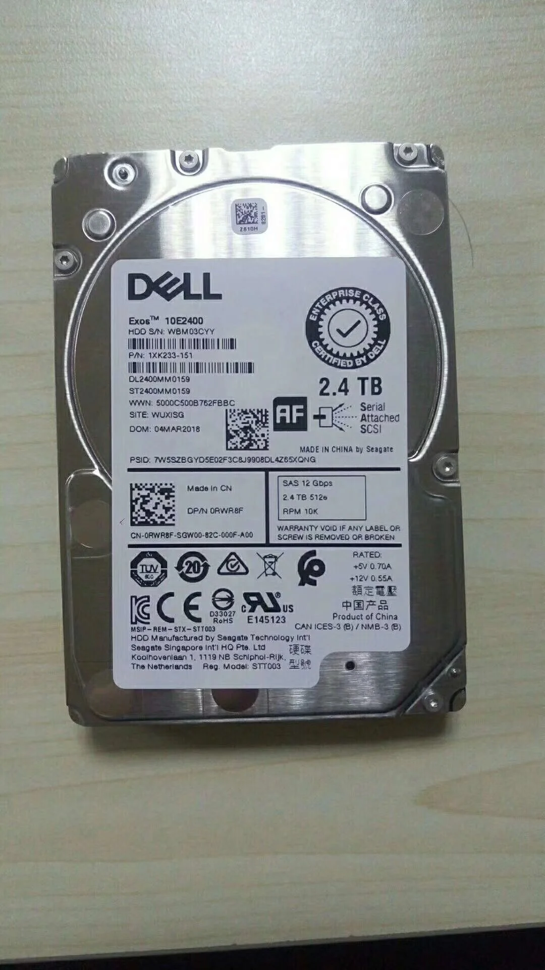 5 硬盘服务器硬盘 - buy dell 2.4tb hdd hard disk drive,2.