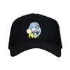 Fashion Re Zero kara Hajimeru Isekai Seikatsu Rem Cartoon Adjustable Hat Wholesale Anime Baseball Cap