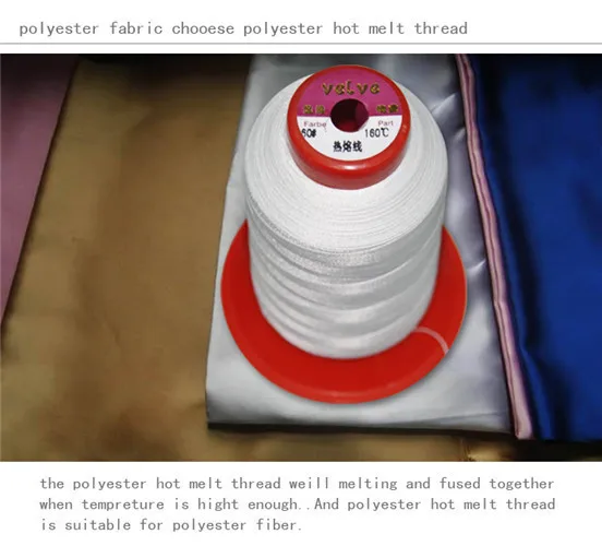 Polyester Hot Melt Sewing Yarn Veneer Glue Thread Buy Polyester Hot