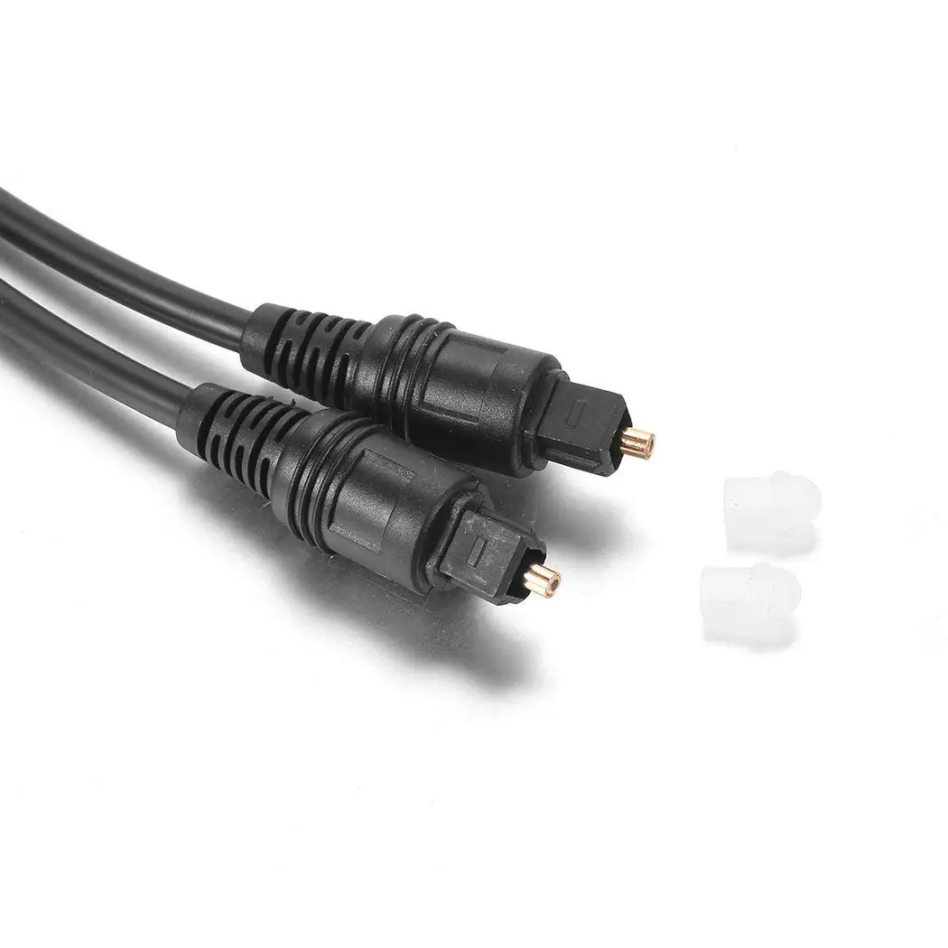 MYEDO 1m Optical TOS Cable Digital Audio Optical Fiber Cable For DVD Player 4 mm Lead