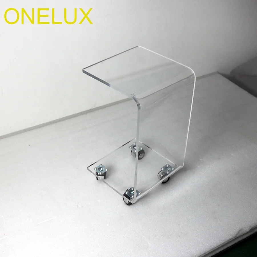 Acrylic C Shaped Coffee Table Lucite Side End Table With Wheels 213103073 Buy Small Acrylic Coffee Table With Wheels Movable Coffee Table Acrylic Furniture Lucite Waterfall Coffee Table Product On Alibaba Com