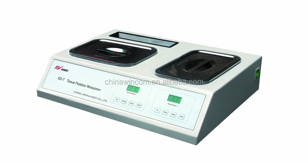 Medical device automatic biological-tissue slice spreading&drying instrument