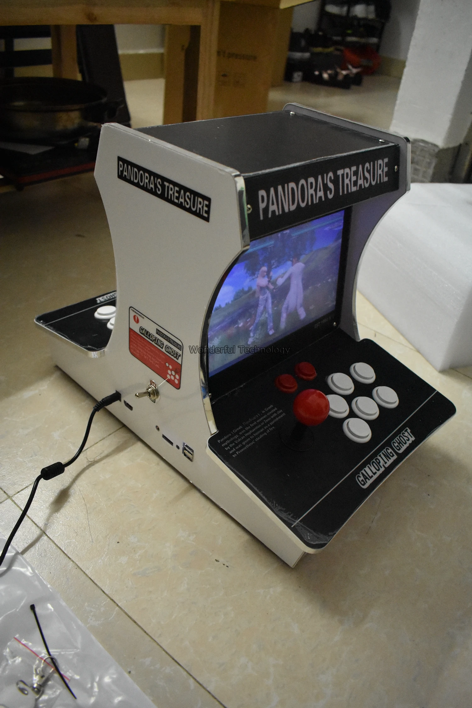 Latest Wonderful Technology Pandoras Box Arcade Console 1280p Bartop 3d