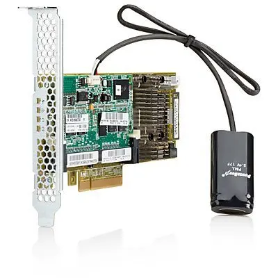 HP Smart Array P430/2GB with FBWC - Storage controller (RAID) - 8 Channel - SATA 6Gb/s / SAS 6Gb/s low profile - 600 MBps - RAID 1, 5, 6, 10, 50, 60, 1 ADM, 10 ADM - PCIe 3.0 x8 - for ProLiant DL380p Gen8, SL210t Gen8, SL250s Gen8, SL270s Gen8