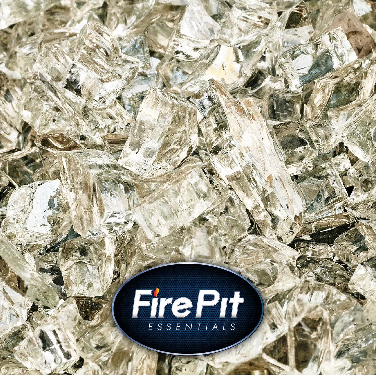 Buy 1 4 Reflective Fire Glass For Indoor Or Outdoor Fire Pit Or