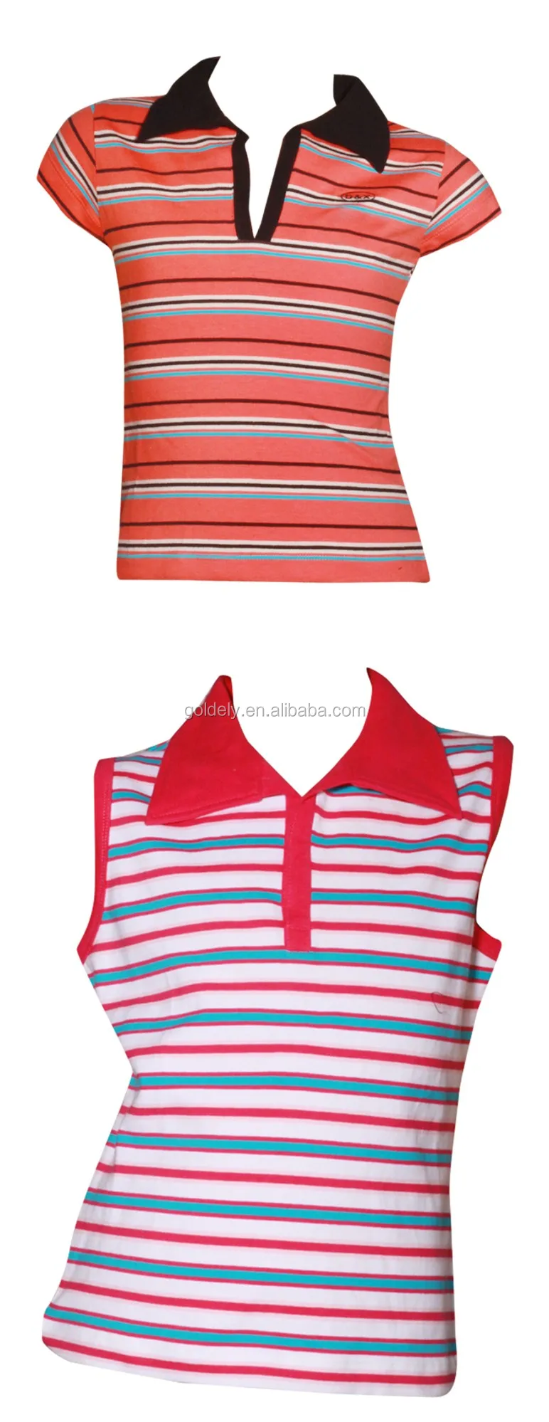 Moq2000 Baby Golf Shirt/children 100 Cotton Polo T Shirt Design/high