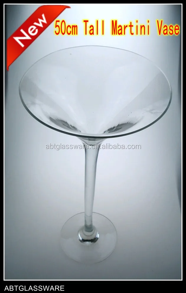 Wholesale Martini Glass Vases Centerpieces Martini Glass Vase For