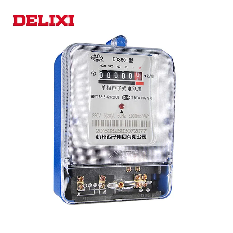 Wholesale DDS601 Digital kwh Smart Prepaid Electric Meter
