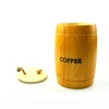 New Arrival Coffee Bean Storage Tank Pine Small Barrel Decoration Bucket