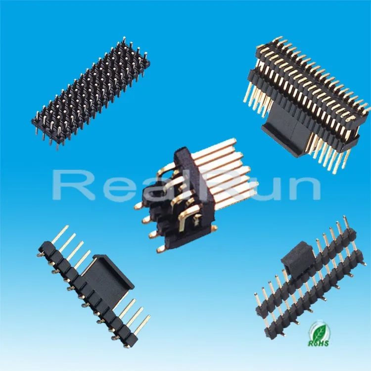 0.80 /1.00 /1.27 /2.00 /2.54 /3.96 /5.08mm Pitch Smt/straight /right Angle /u Type Pin Header