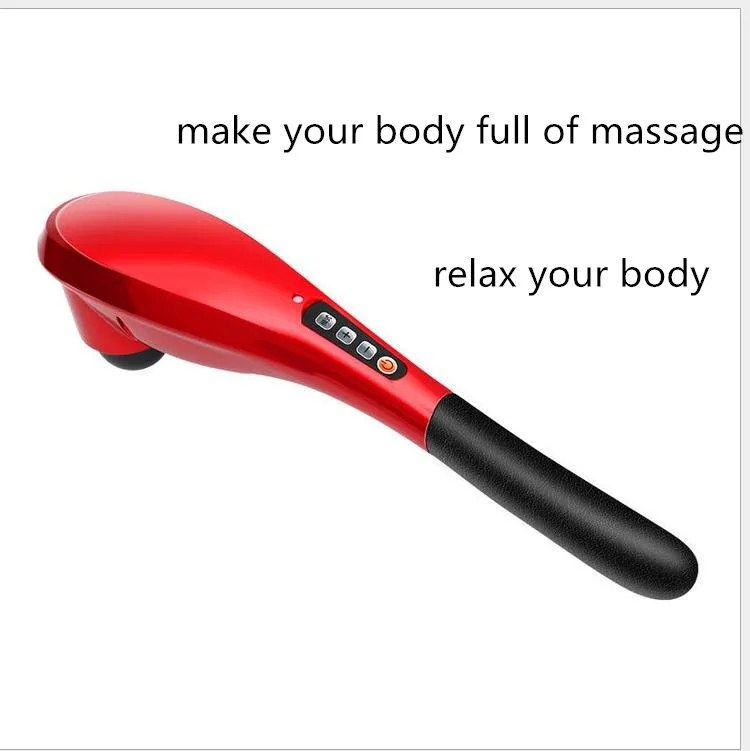 Rechargeable Body Handheld Massage Wireless Body Wand With Rolling