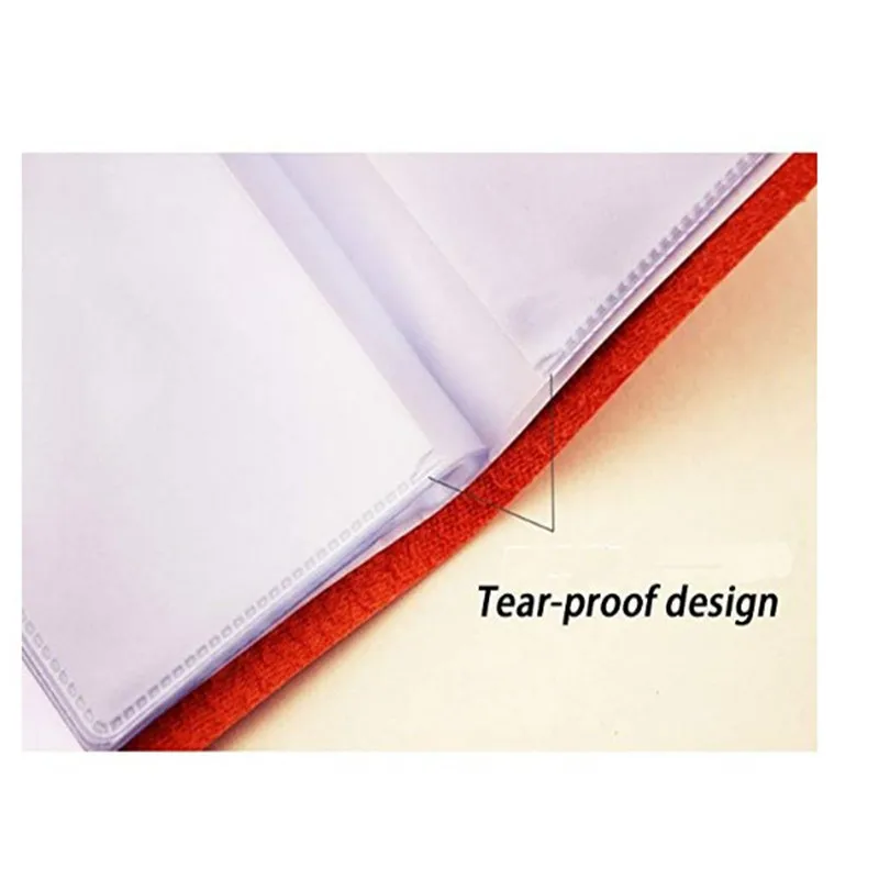 Oempromo folding leather square business card holder