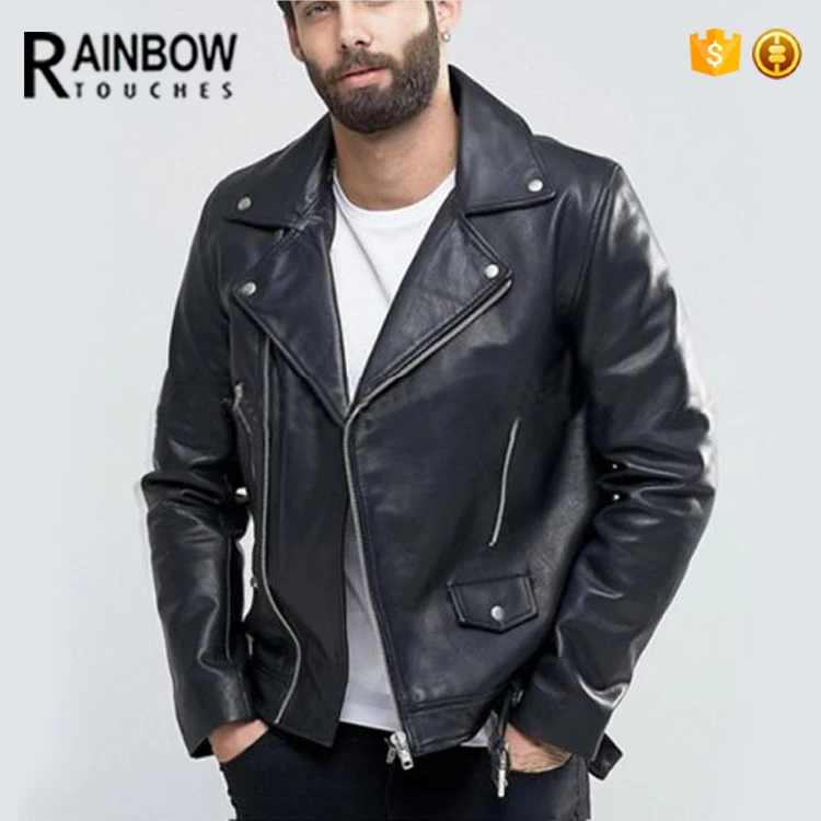 Fashionable studded leather jacket mens For Comfort And Style