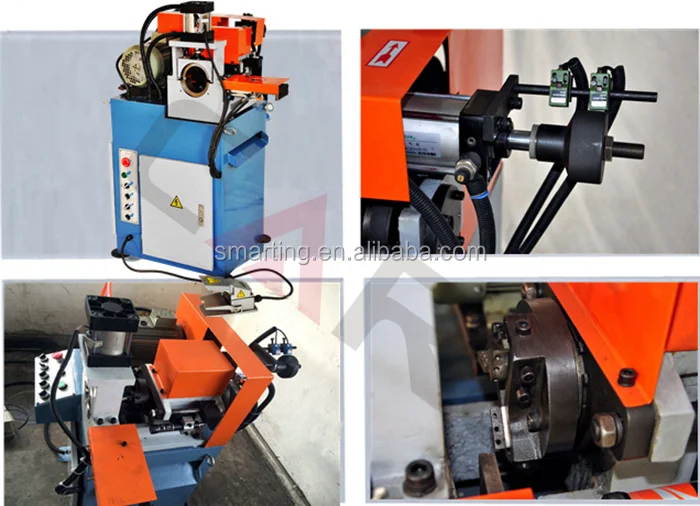 High Speed Pneumatic Single Head Tube Chamfering Machine,Tube Cutting