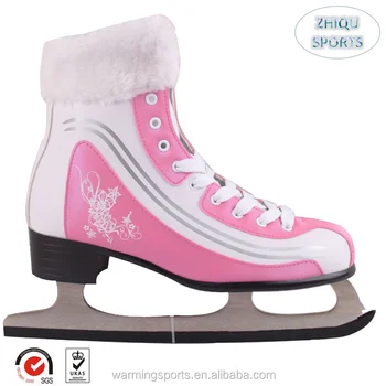 girls pink ice skates