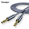 Essager Braided Aux Cable 3.5 mm Jack Male to Male for Speaker Earphone Microphone Computer MP3 MP4