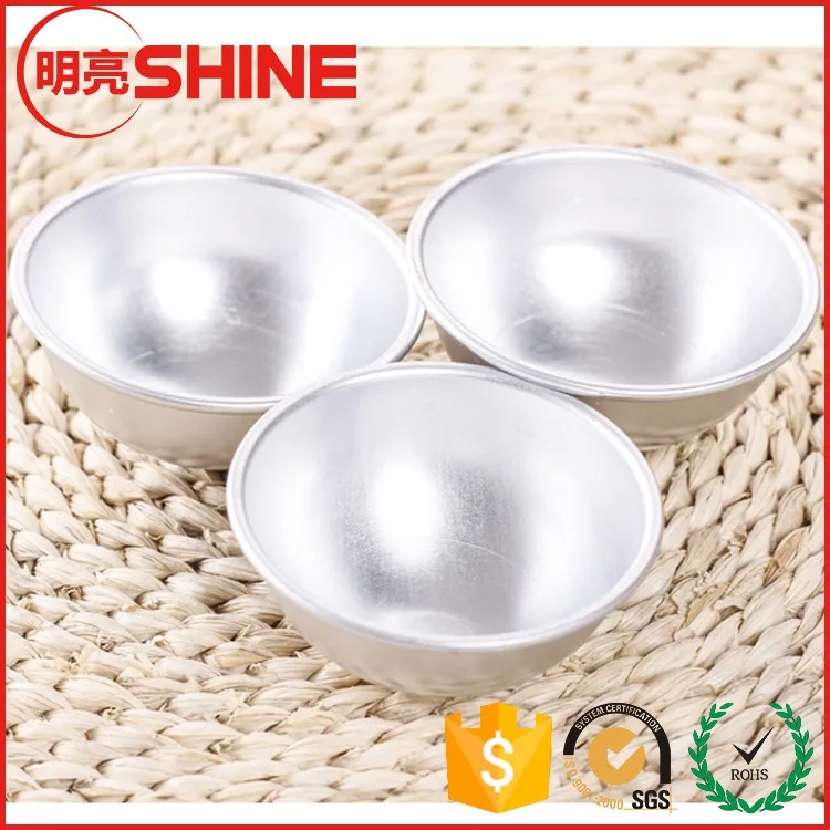 2 pieces Per 1set Round Hemisphere Hollow Shape Soap Bath Ball Molds Bath 90mm 9cm Aluminum Bath Bomb Molds.jpg