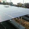Aluminum commercial solar mounting racking structure ground mounted structures