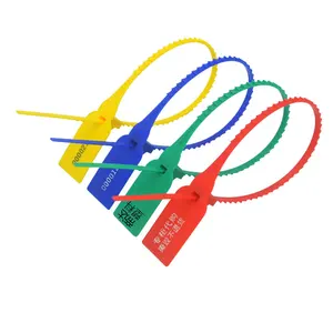 china crash cart break away strip tamper disposable plastic security lock seal with serial number