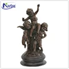 Alibaba hot sale life size cherubs bronze angel sculpture NT-BS187K