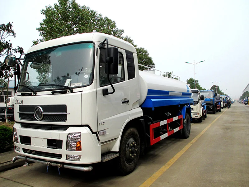 drinking water transport truck