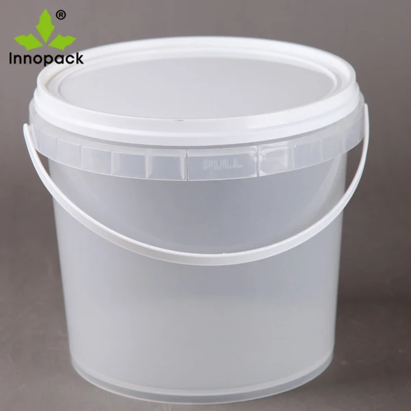 Cheap 2 Liter Clear Food Grade Virgin Pp Plastic Bucket,2l Transparent ...