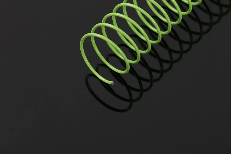 单钢螺旋线装订/钢螺旋装订线圈/学校笔记本的单丝环