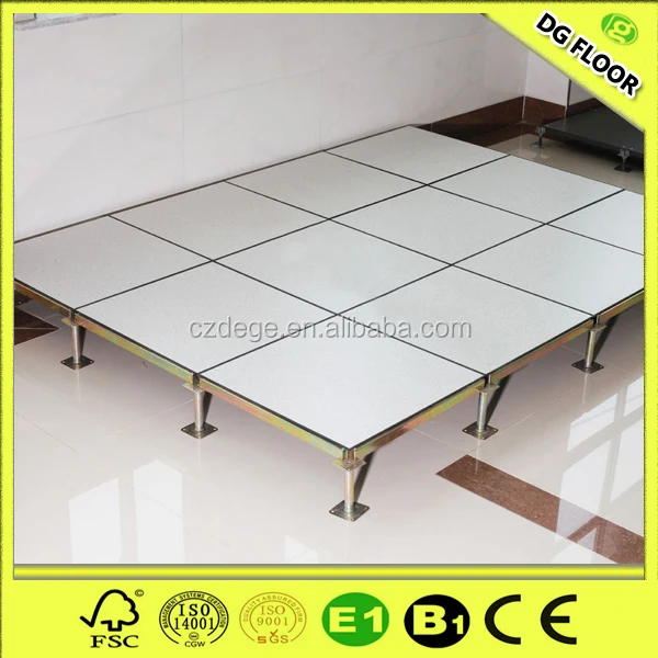 Hpl Pvc Anti Static Steel Raised Access Floor Laminate Stainless