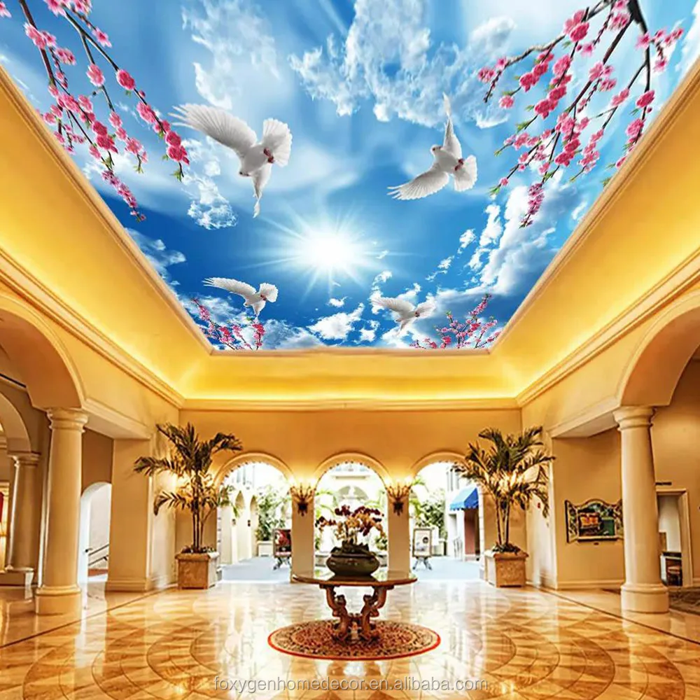 simple ceiling designs for hall
