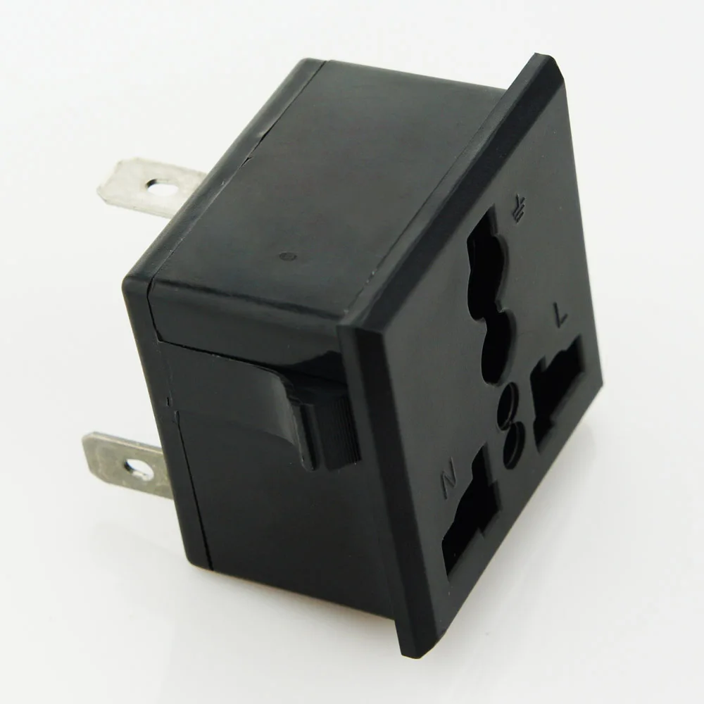 Wonplug 13a 250v Slot Receptacle Universal Electrical Multi Power