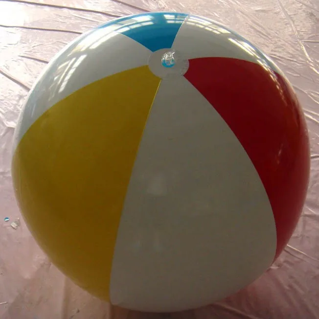 plastic beach ball