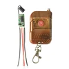 Remote control lights module decode 5V- 24V wireless reception and transmission Single wire switch setting inching self-locking