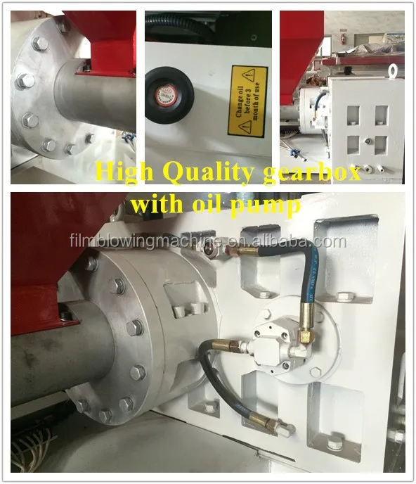 Double Die head Plastic Nylon Film Extrusion Machine Price