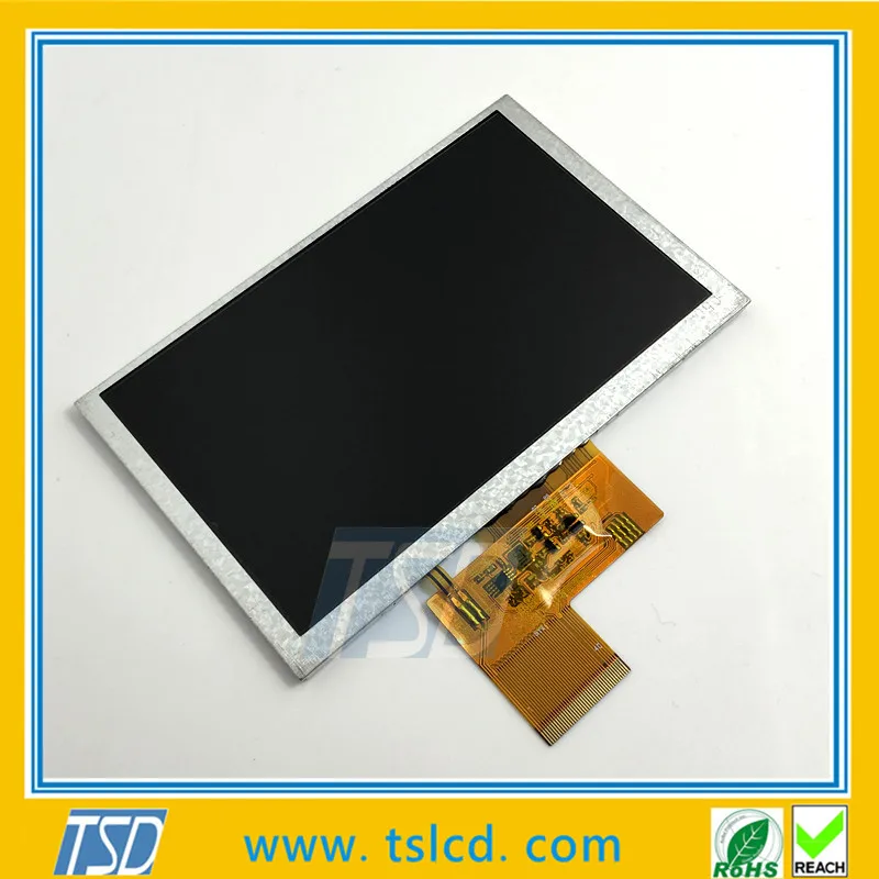 800*480 Resolution Display Lcd Screen Tft 5 Inch 6 O'clock With Rtp/ctp Buy Display Lcd