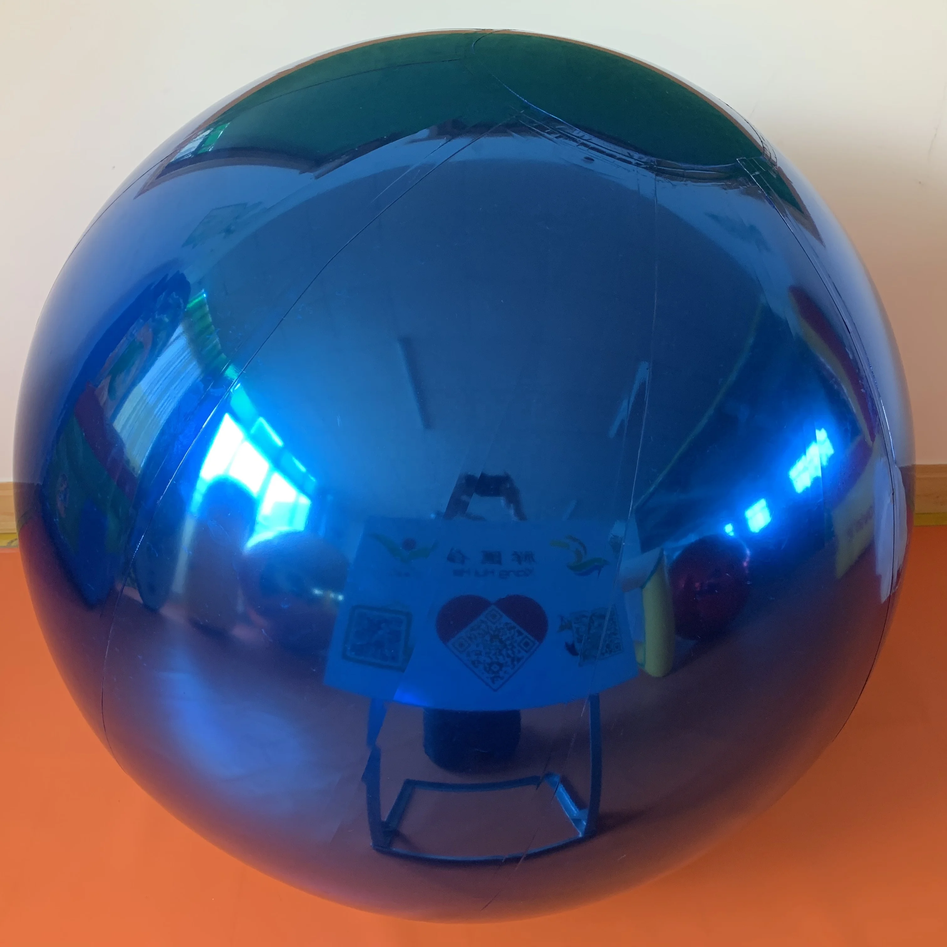 Giant Party Balloons Inflatable Mirror Ball Market Event Decoration