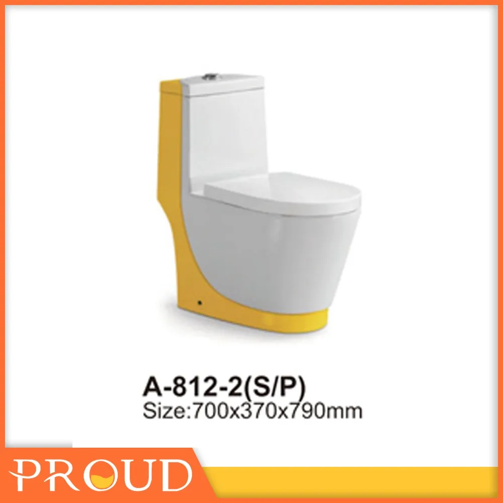 Color Toilet Yellow Line One Piece Toilet A 812 2 S P S Trap Or P Trap Buy Gold Color Toilet Indian Bathroom Toilet New Design Toilet Product On Alibaba Com