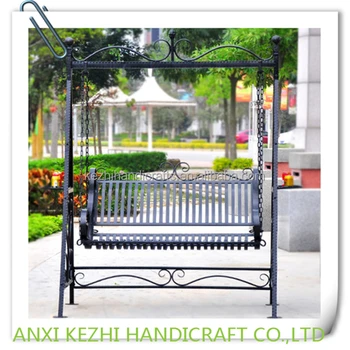 Kz140127 2 Seats Outdoor Garden Standing Bench Patio Swings Buy Hanging Chair Patio Swings Garden Bench Product On Alibaba Com